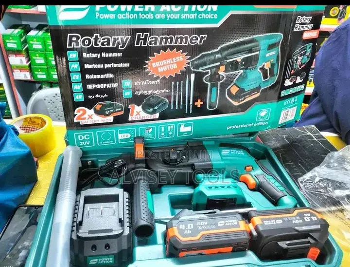 Power Action Cordless Rotary Hammer