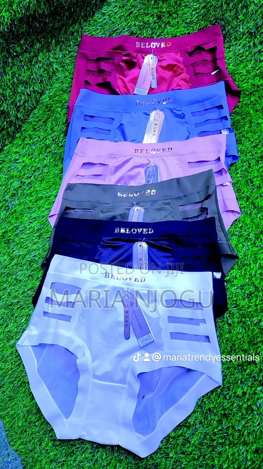 Ice Silk Full Coverage Fancy Panties