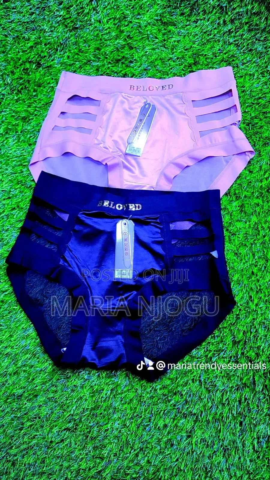 Ice Silk Full Coverage Fancy Panties
