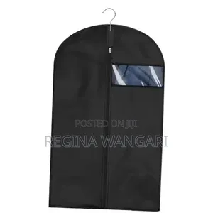 Black *Clothing Dust Cover/Clothes Storage Bags