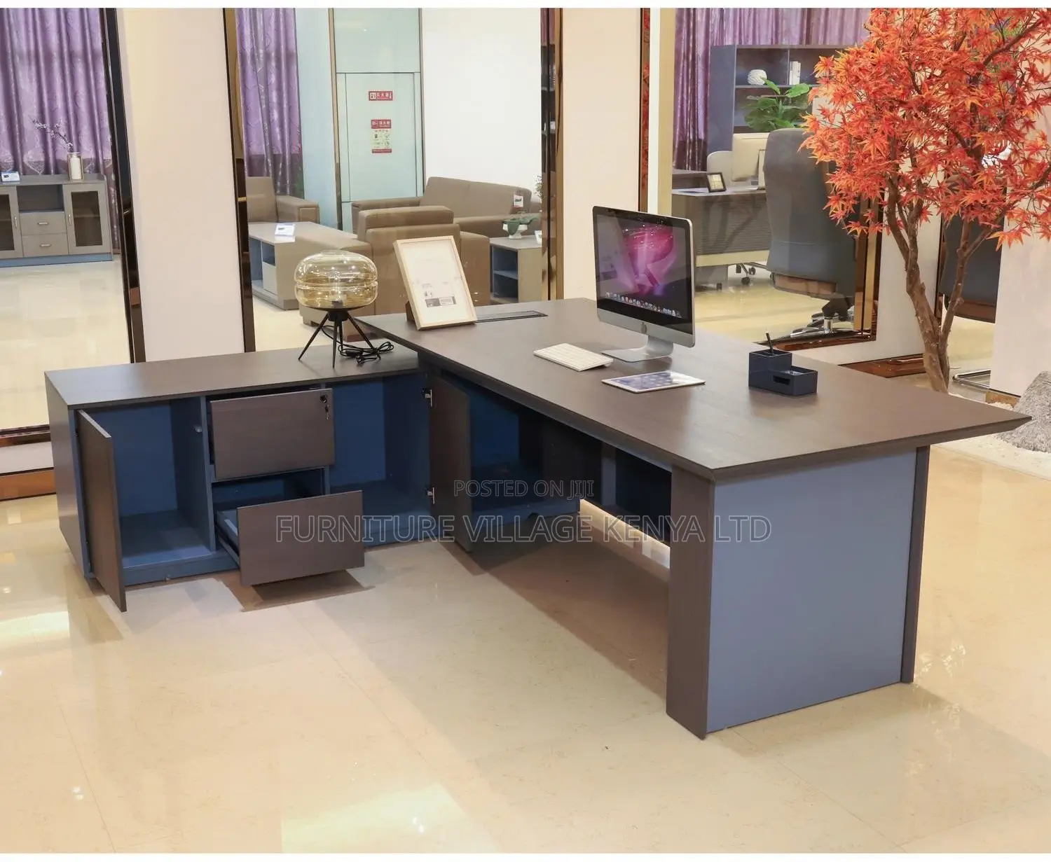 Executive L-Shaped Boss Table