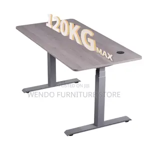 Office Table; 1.2 Meters Adjustable Standing Sit Electric Table