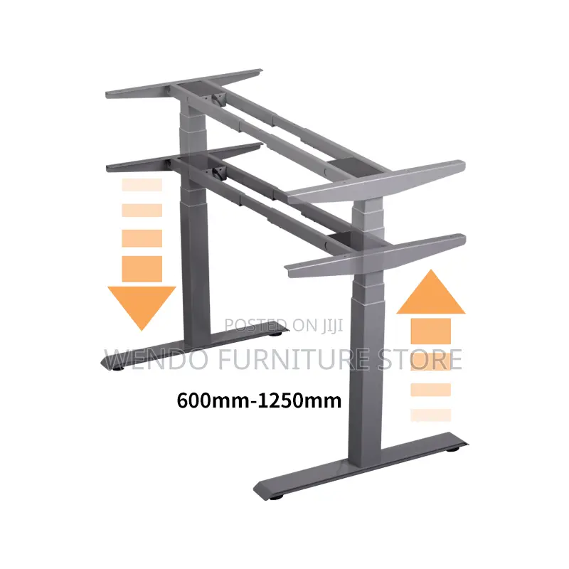 Office Table; 1.2 Meters Adjustable Standing Sit Electric Table