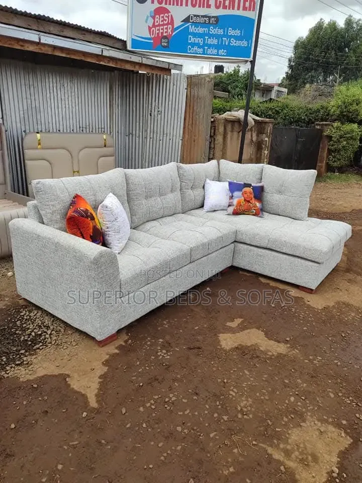 5 Seater L-Shaped Sofa Set on Sale