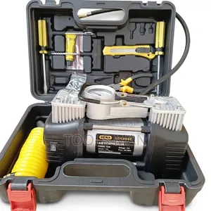 Dera 2 Cylinder Heavy Duty 12v Air Compressor Tire Repair Kit.