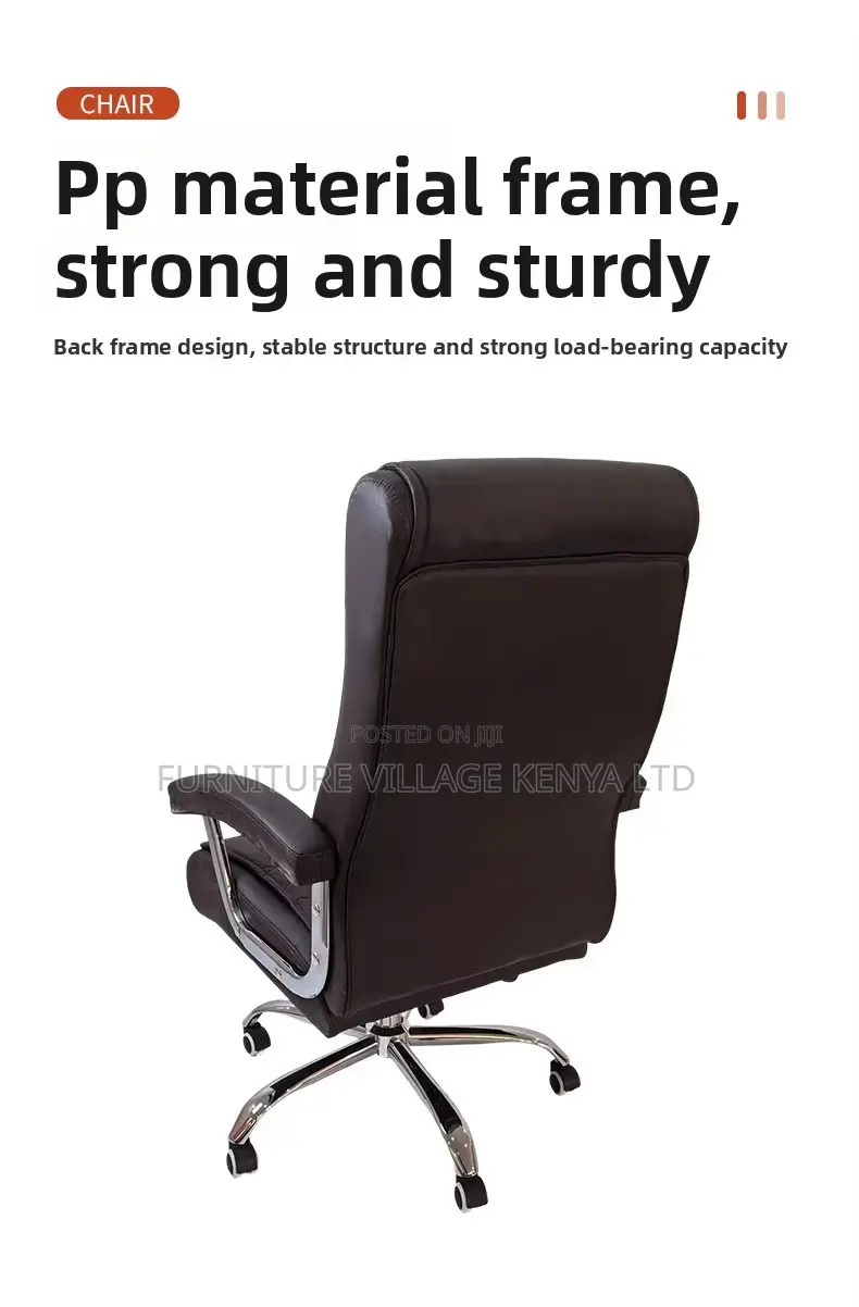 Executive Leather High Back Chair.
