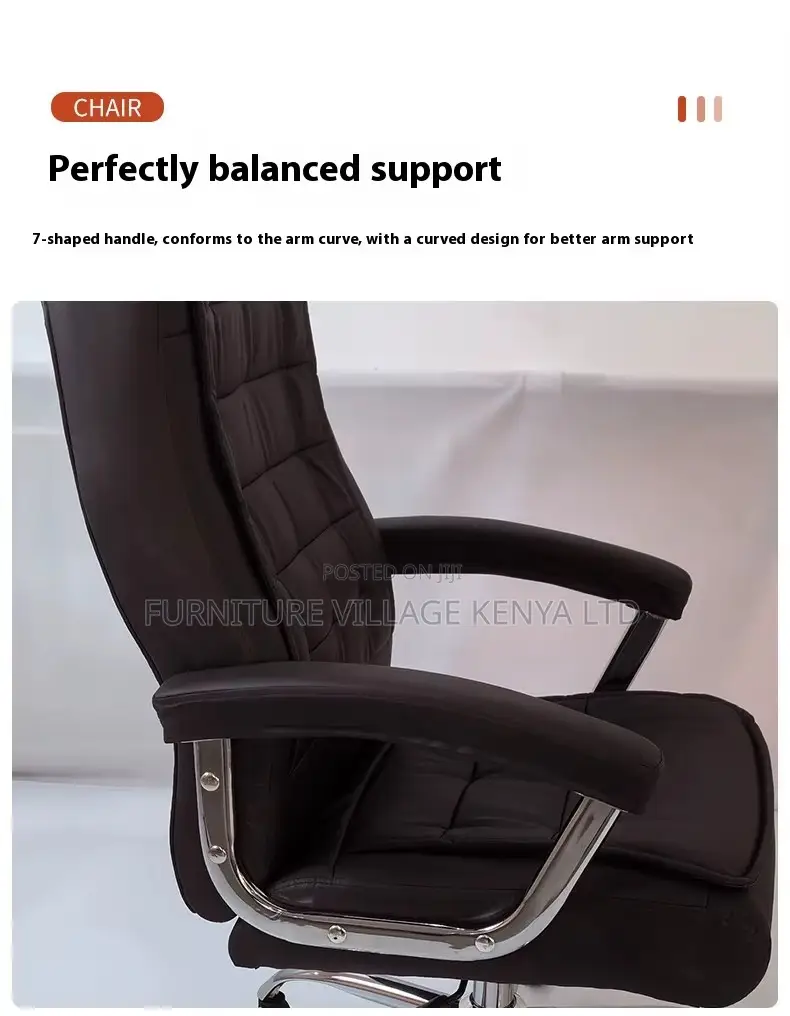 Executive Leather High Back Chair.