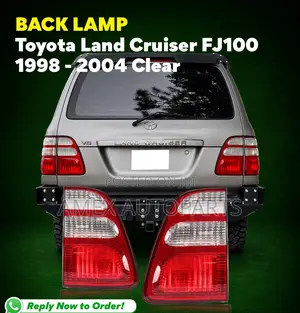Back Lamp Toyota Land Cruiser Fj100 1998–2004 Clear