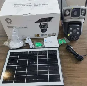 Dual Lens Wifi Solar PTZ Camera, Reliable Protection Camera