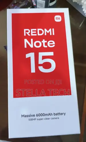 New Xiaomi Redmi Note 15 256 GB