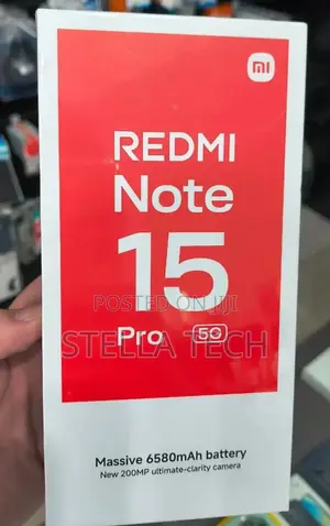 New Xiaomi Redmi Note 15 Pro 256 GB