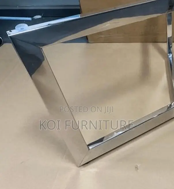 Coffee Table; Modern Dual Marble Coffee Table