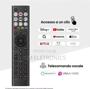 Original Hisense Smart Tv Qled Uhd Replacement Remote + Batteries.