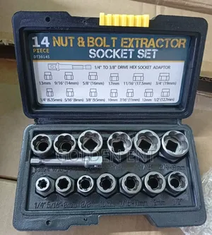 14piece Nut and Bolt Extractor Tool