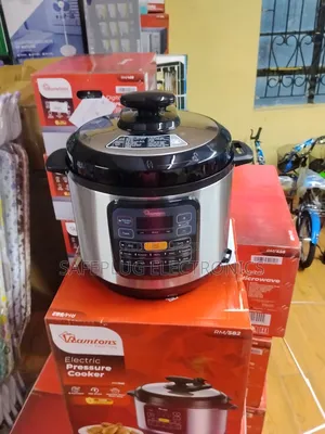 Ramtons 6l Stainless Steel Electric Pressure Cooker