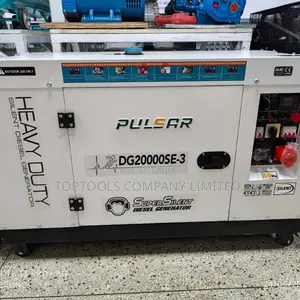 Diesel Silent Generator 2piston Dg20000se-3 Pulsar 25kva
