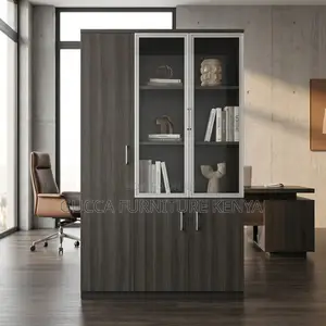 Executive 3-Door Office Cabinet