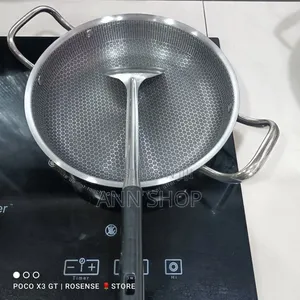 2 Handle Honeycomb Pan