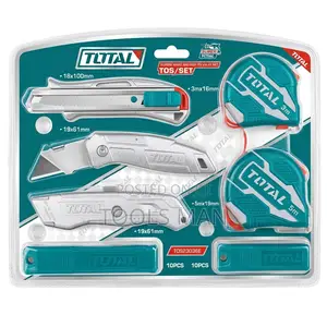 7-piece Utility Knife Measuring Tape Set.Total Tos23036e