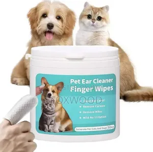 Pet Ear Cleaner Finger Wipes
