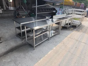 6ft Modern Ss 304 Customized Packaging Tables