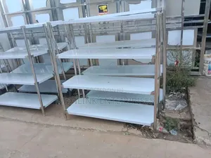 Modern Dry Vegas Storage Racks Stainless Steel