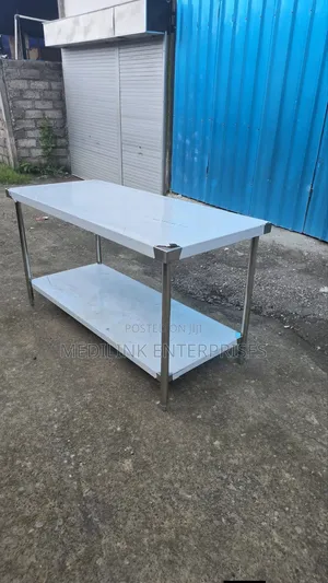 Ss 304 Stainless Steel Commercial Kitchen Table