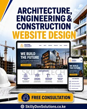 Architecture, Engineering Construction Website Design
