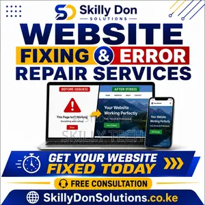Website Fixing Error Repair Services