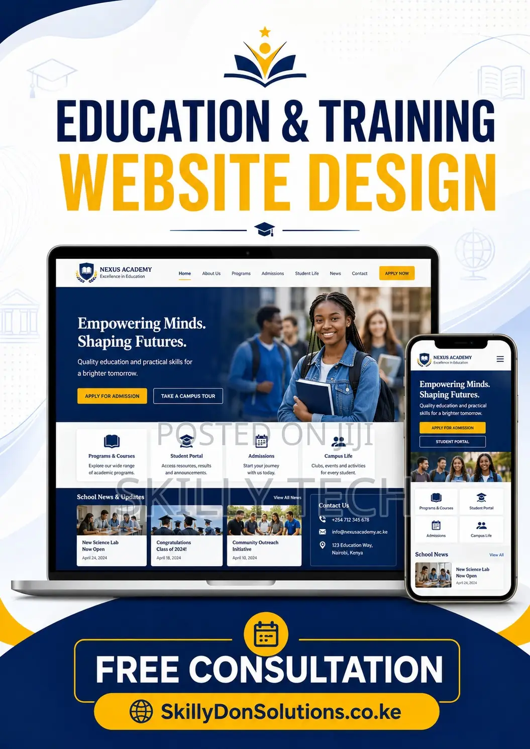 Education Training Website Expert Services