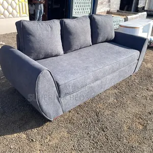 Grey 3 Seater Butterfly Sofa