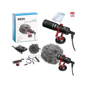 Boya by-Mm1 Cardioid Microphone - Compact, Plug Play, Compatible Wit