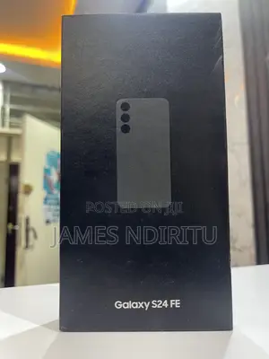 New Samsung Galaxy S24 FE 256 GB Black