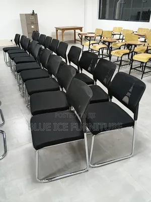 Black Reception Seat