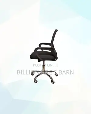 Heavy Duty Secretarial Mesh Office Chair With Lumbar Support