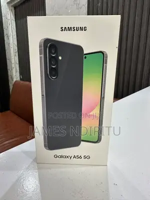 New Samsung Galaxy A56 256 GB Black