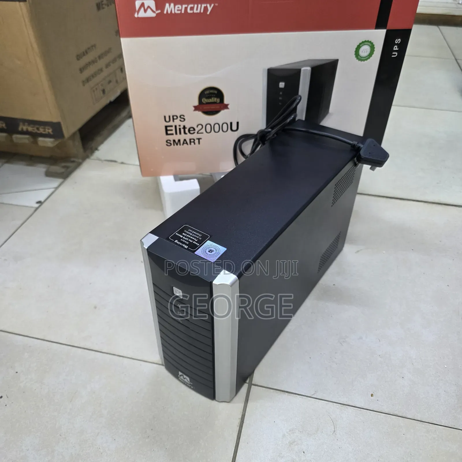Mercury 2000va 1200w Ups Reliable Power Backup Solution