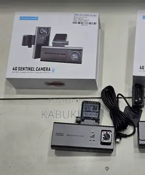 Car Sentinel 4g Dash Camera With Dual Lens Interior Monitoring