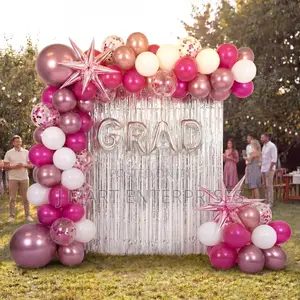 Graduates Celebration Grad Prom Photo Wall Party Decoration