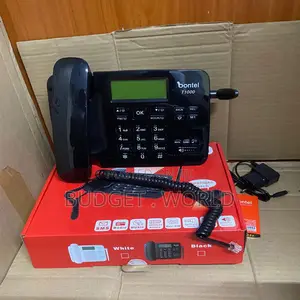 Bontel T1000 Wireless GSM Desk Telephone – Two Sim Slots for Greater