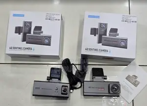 Car Dash Cam With Simcard Slot + Dual Lens Front and Inside Cabin