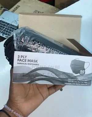 50pcs Surgical Face Mask-Black