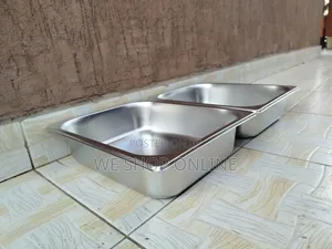 Stainless Steel Double Chaffing Dish Tray Inserts