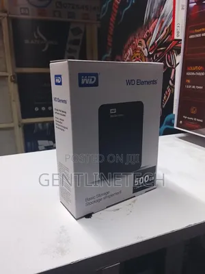 500gb Wd Elements External Hard Disk – Clean Tested