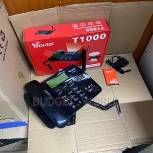 Bontel T1000 Premium GSM Desk Telephone – Dual Sim Wireless Office H