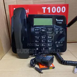 Bontel T1000 Desktop Mobile Network Phone – Dual Sim Wireless Solution
