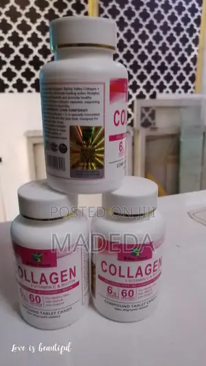 Collagen Vitamin C Biotin Skin Whitening Tablets
