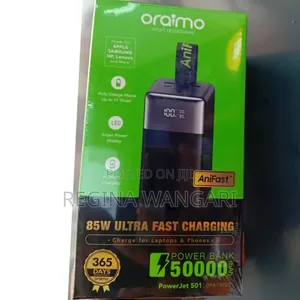 Original Oraimo Power Bank 
50000mah at 5899