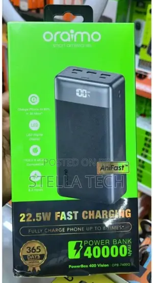 Original Oraimo Power Bank 4000mah