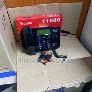 Bontel T1000 Professional GSM Desk Phone – Dual Sim Wireless Communica